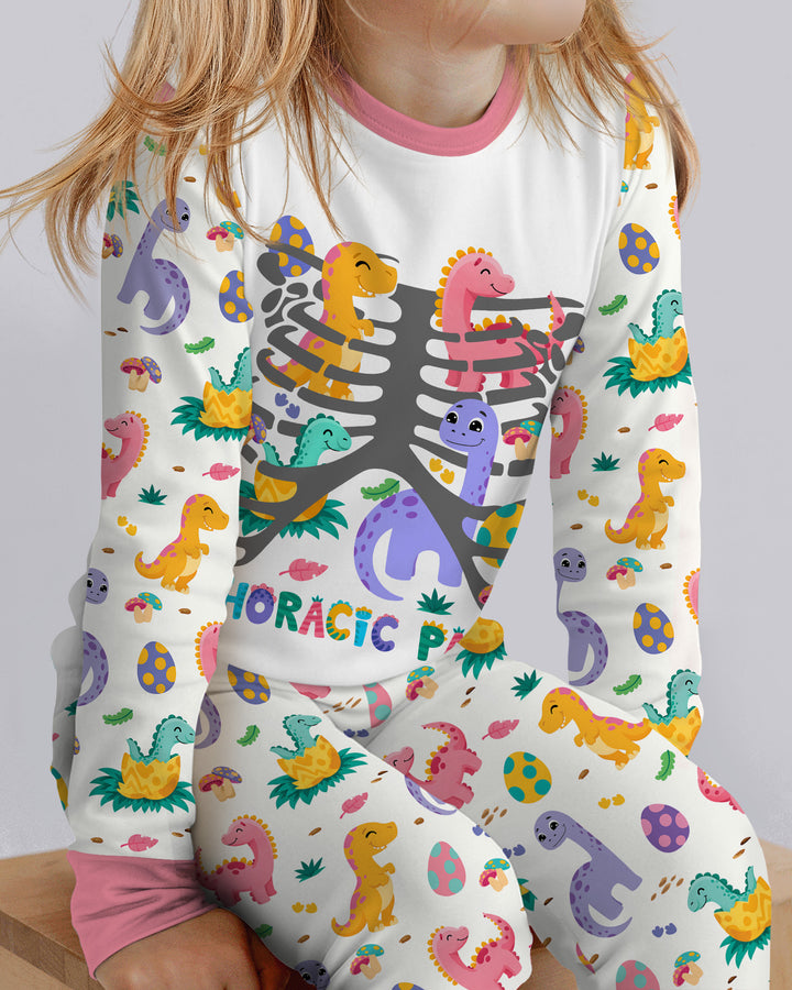 Thoracic Park Bamboo Two Piece Long Sleeve Pajama Set
