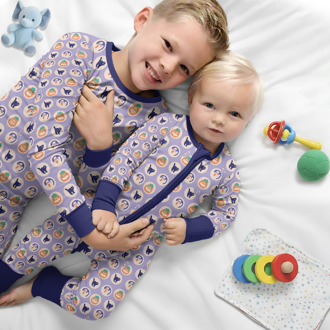 Template Bamboo Two Piece Long Sleeve Pyjamas Set