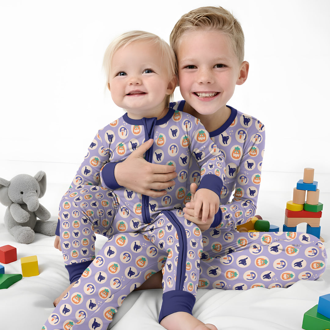 Template Bamboo Two Piece Long Sleeve Pyjamas Set