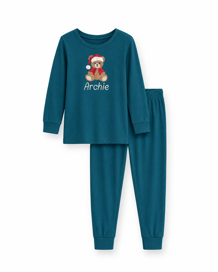 Template Bamboo Two Piece Long Sleeve Pyjamas Set