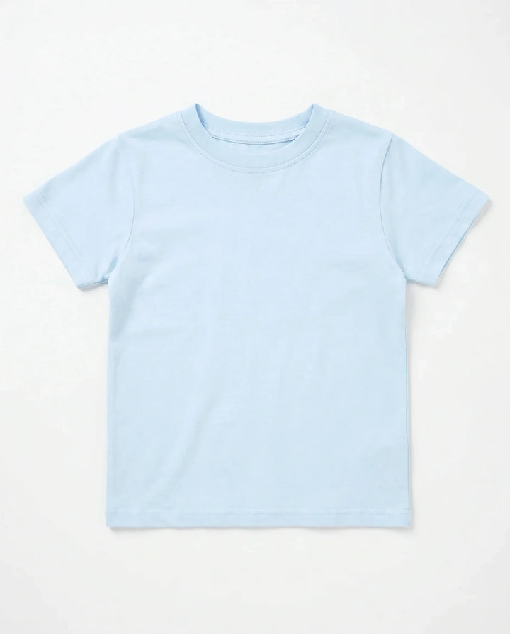 Solid Color Bamboo Crewneck T-Shirt