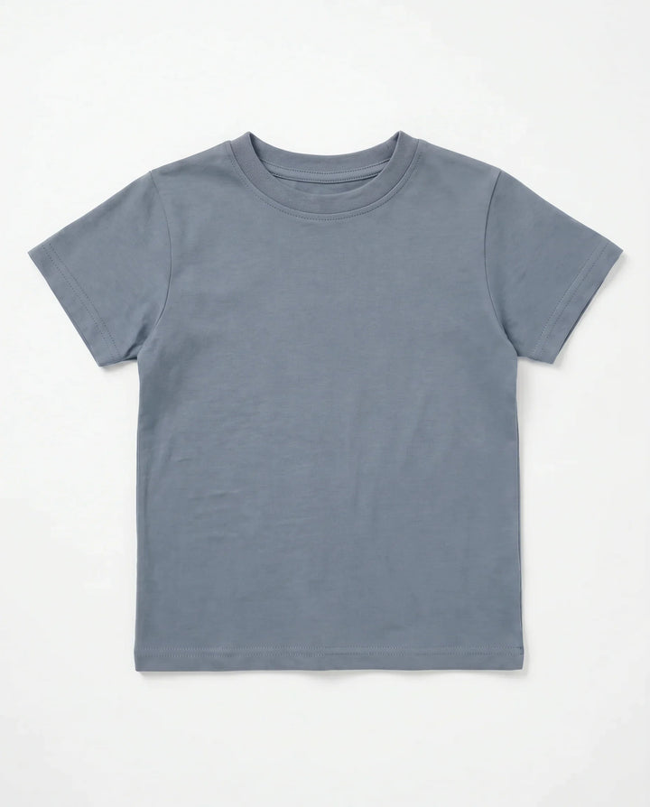Solid Color Bamboo Crewneck T-Shirt