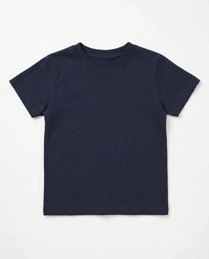 Solid Color Bamboo Crewneck T-Shirt