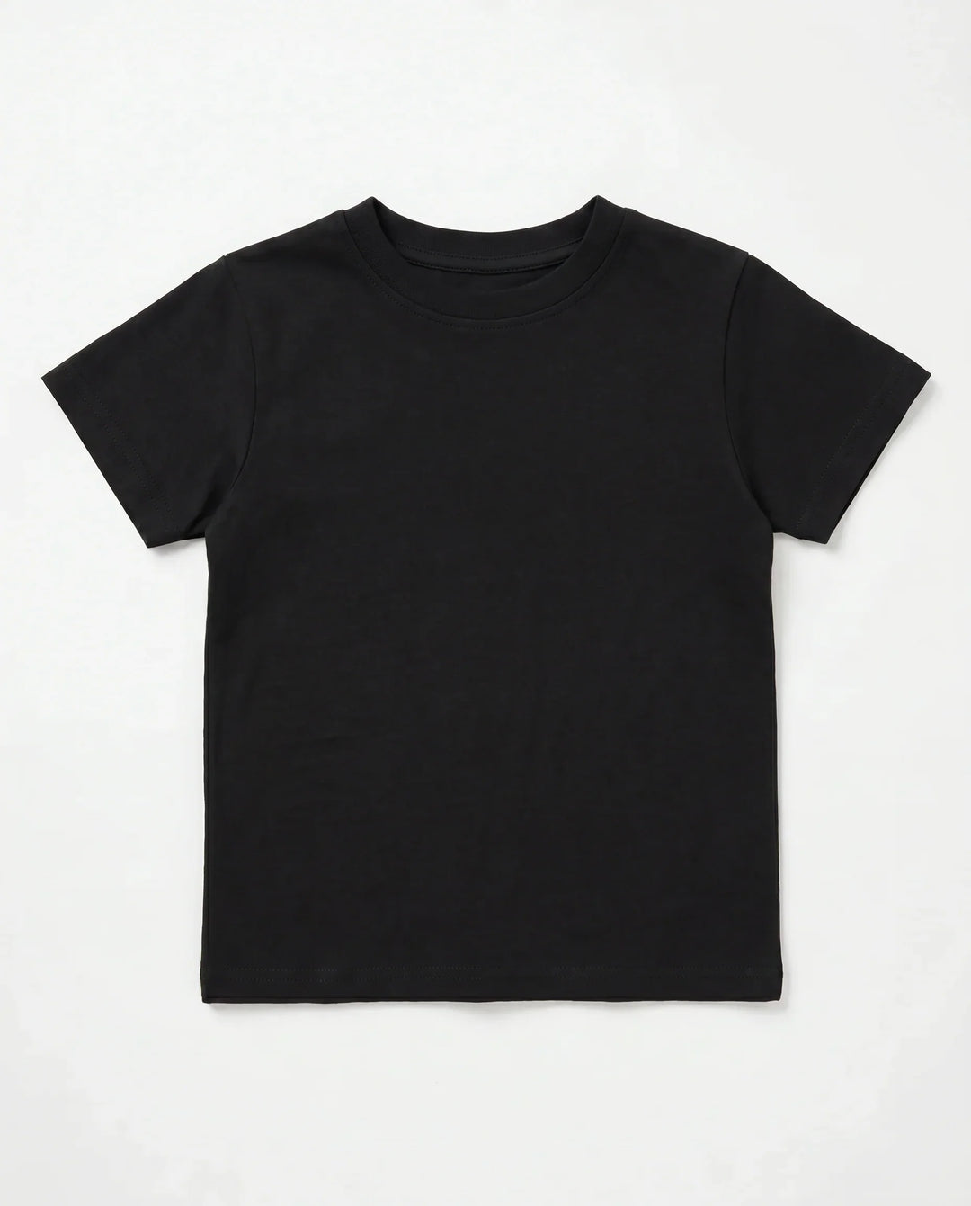 Solid Color Bamboo Crewneck T-Shirt