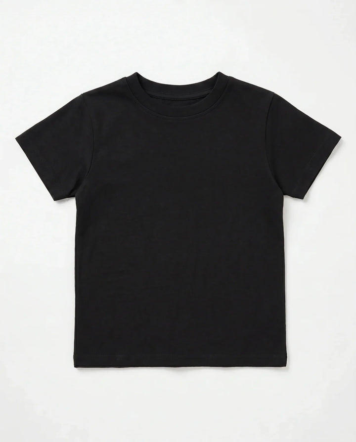 Solid Color Bamboo Crewneck T-Shirt
