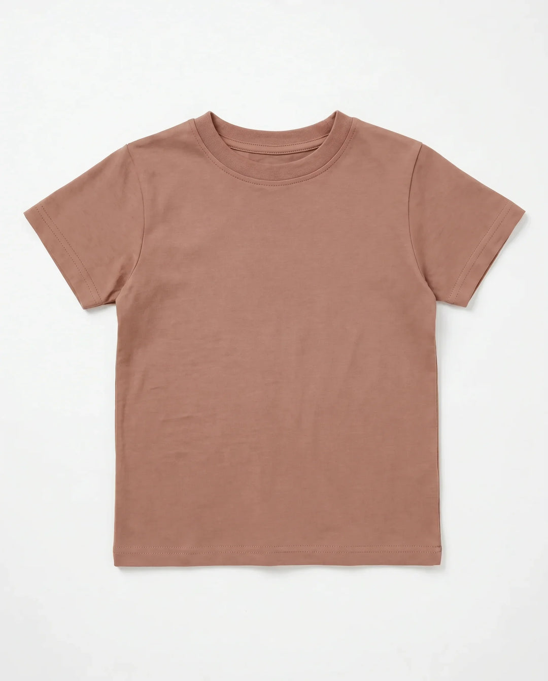 Solid Color Bamboo Crewneck T-Shirt