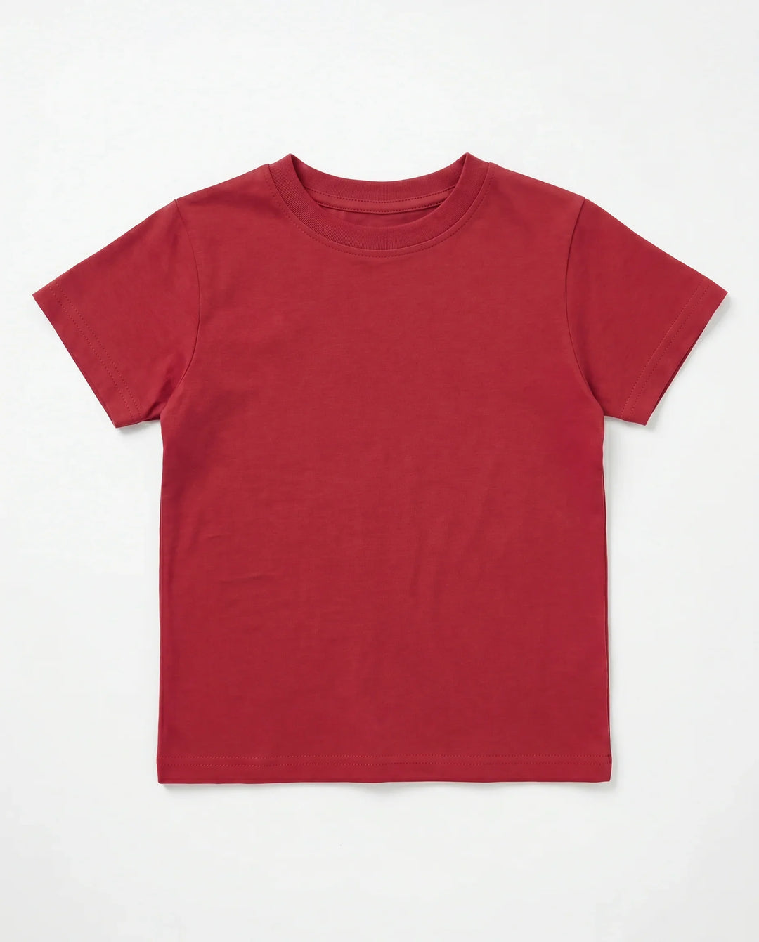 Solid Color Bamboo Crewneck T-Shirt
