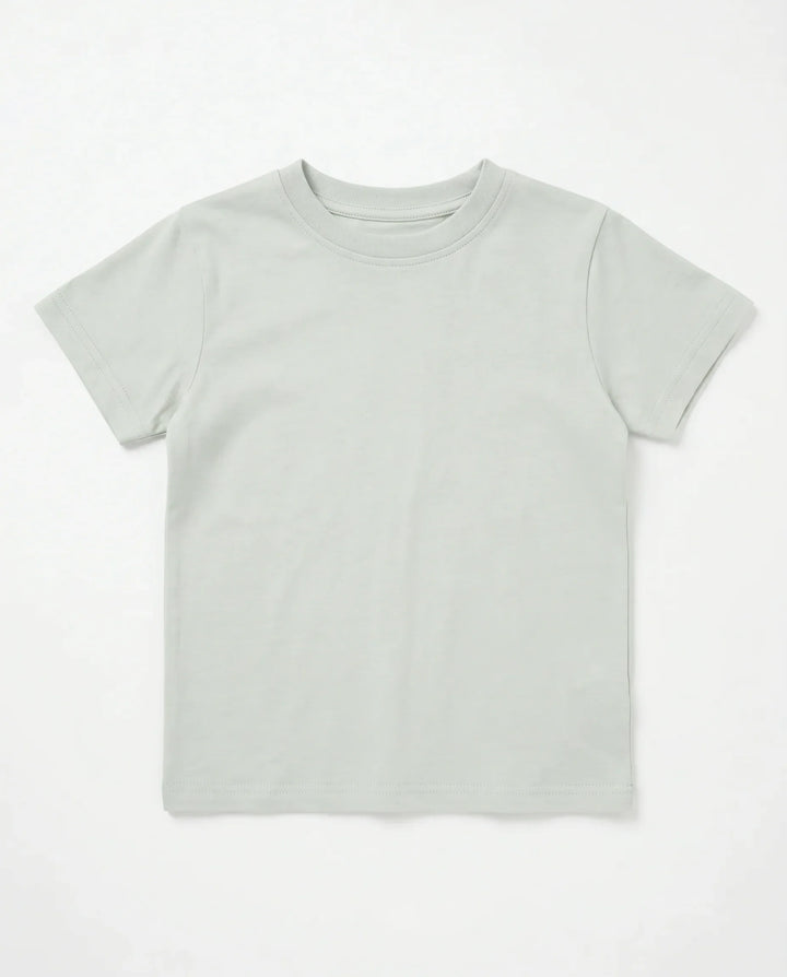 Solid Color Bamboo Crewneck T-Shirt
