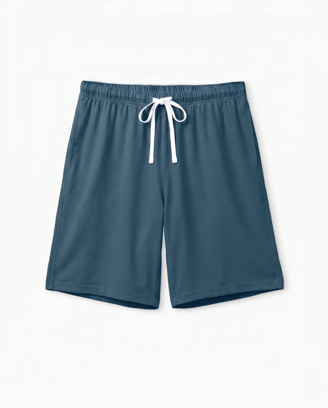 Solid Color Bamboo Men Short Sleeve Short Pajama Set