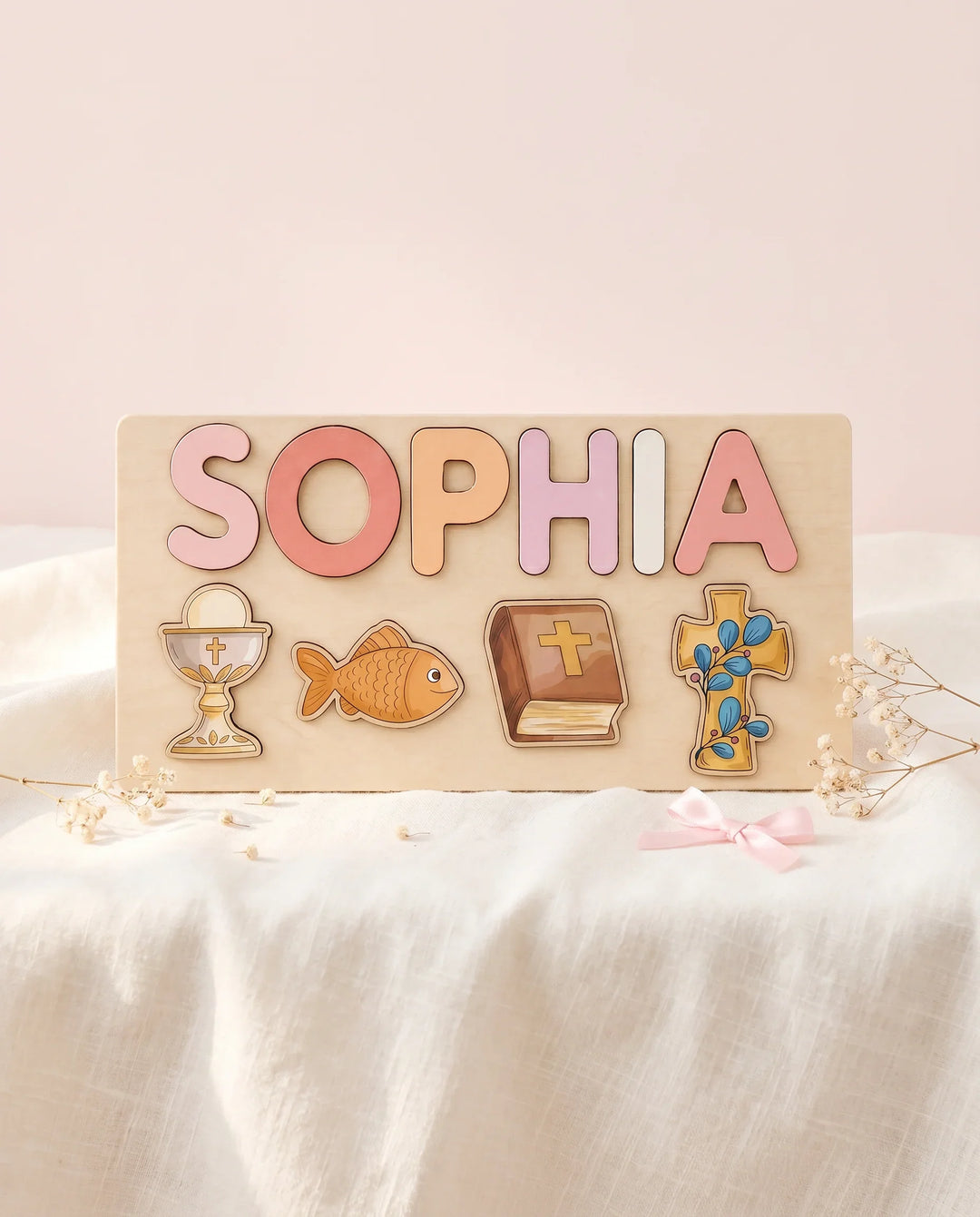 Personalized Faith Wooden Puzzle
