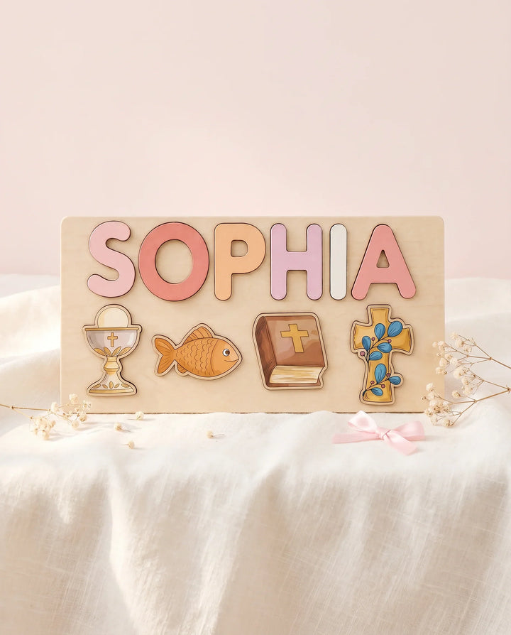 Personalized Faith Wooden Puzzle