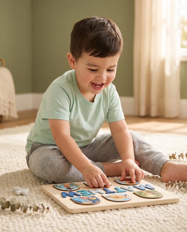Personalized Jesus & Faith Wooden Puzzle