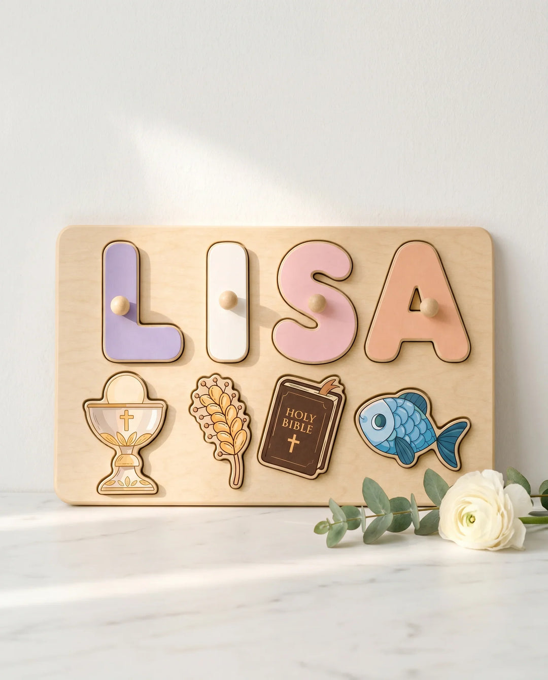 Personalized Faith Wooden Puzzle