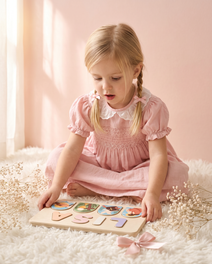 Personalized Jesus & Faith Wooden Puzzle