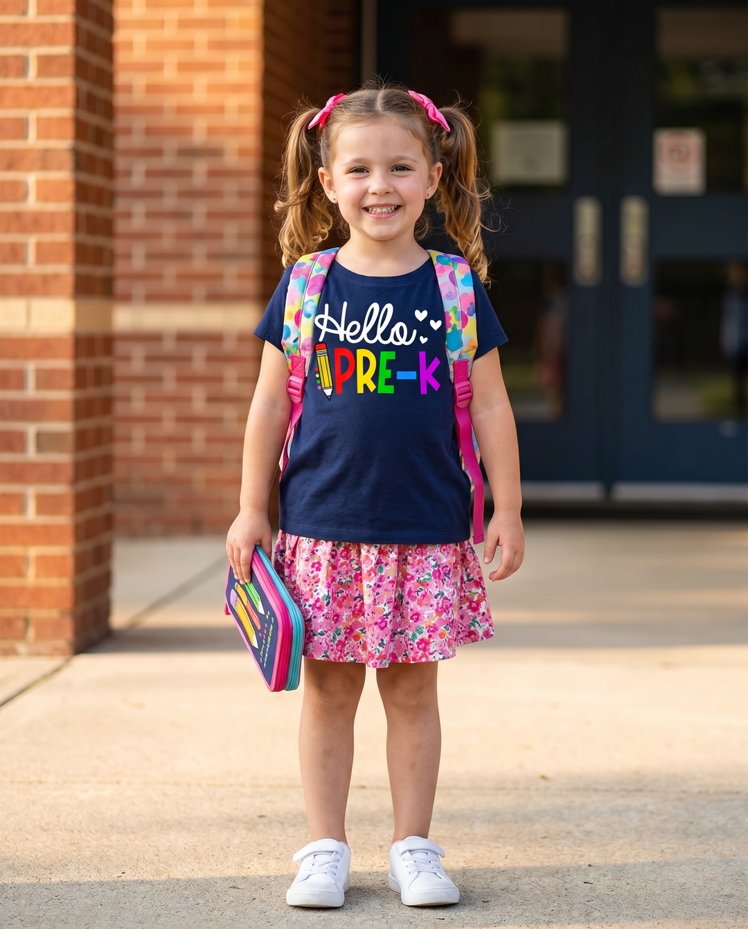 Rainbow Pre-K Bamboo Crewneck T-Shirt