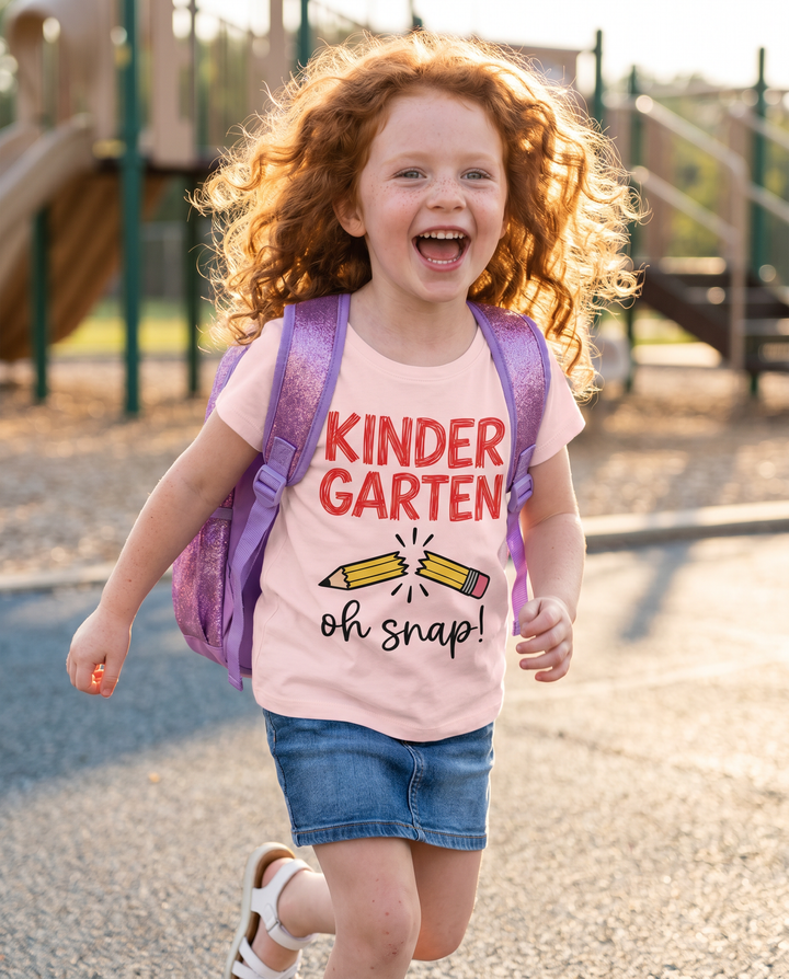 Kindergarten, Oh Snap Bamboo Crewneck T-Shirt