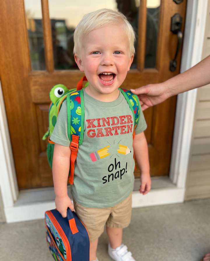 Kindergarten, Oh Snap Bamboo Crewneck T-Shirt