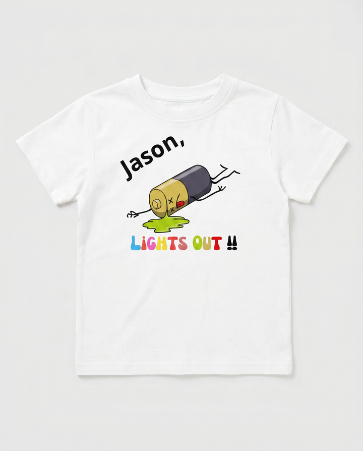 Jason, Lights Out! Bamboo Crewneck T-Shirt