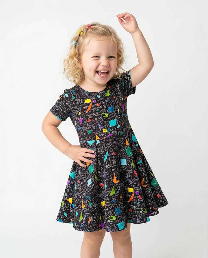 STEM Sketchbook Bamboo Twirl Dress