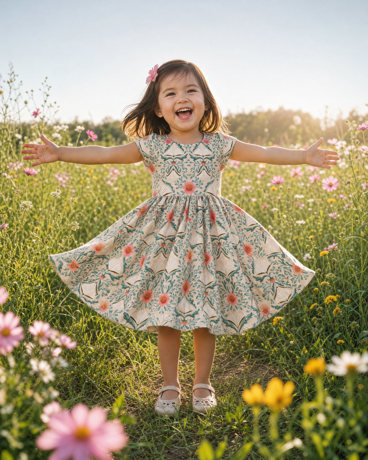 Blooming Stories Bamboo Twirl Dress