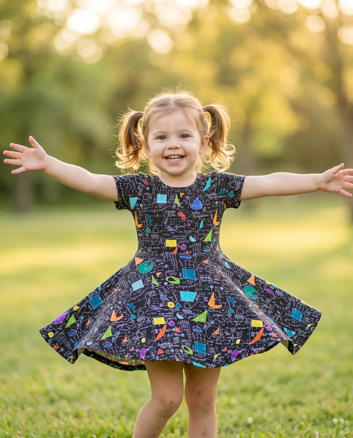 STEM Sketchbook Bamboo Twirl Dress