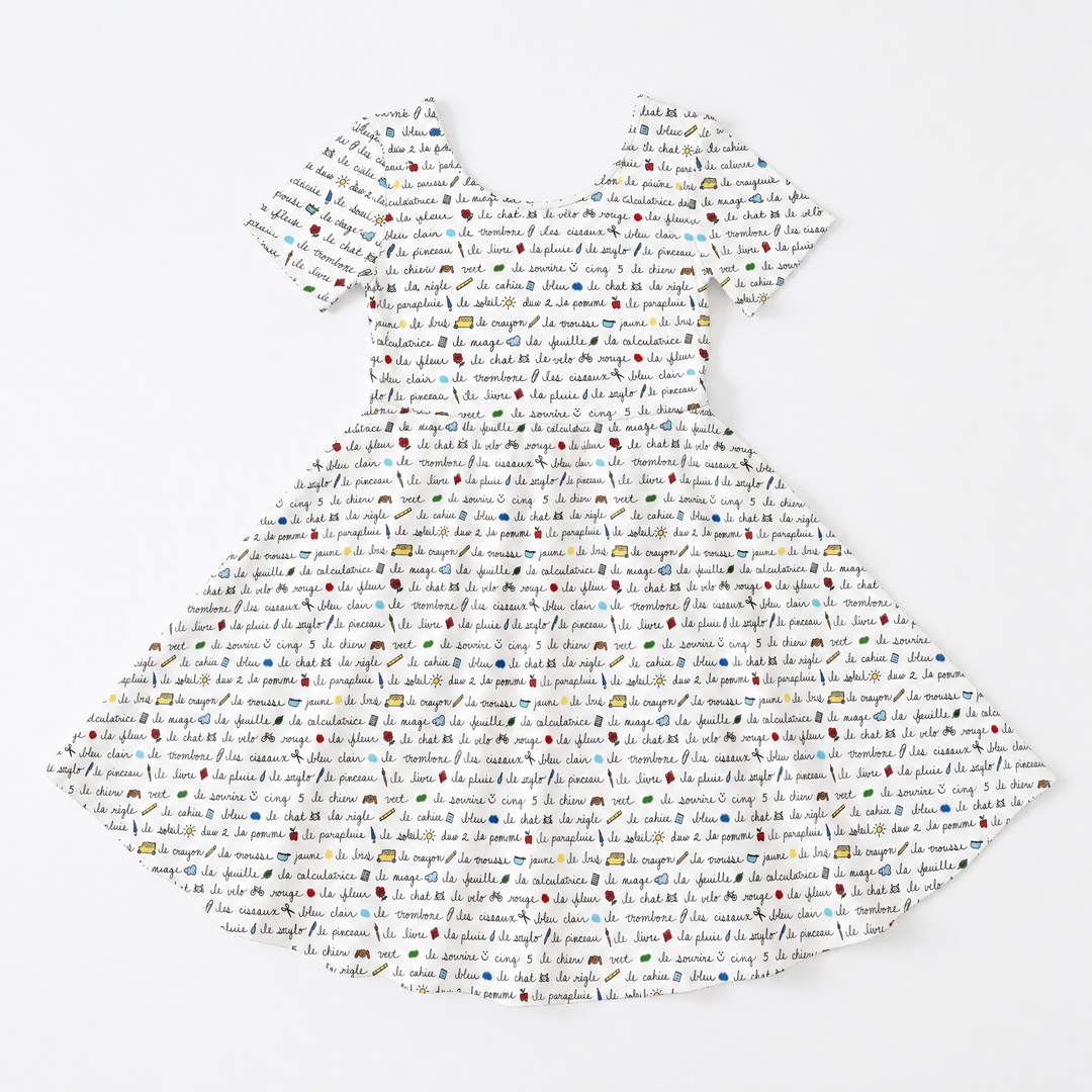 French Classroom Notes Bamboo Twirl Dress