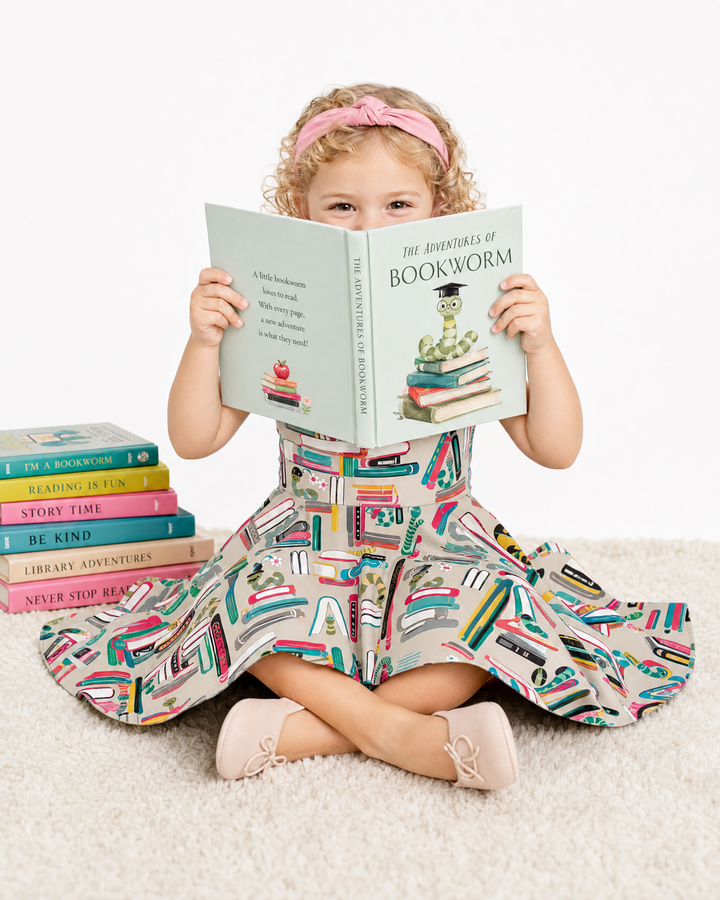 Bookworm Adventures Bamboo Twirl Dress