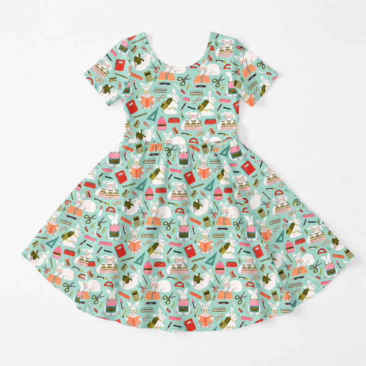 Bookish Bunny Adventures Bamboo Twirl Dress