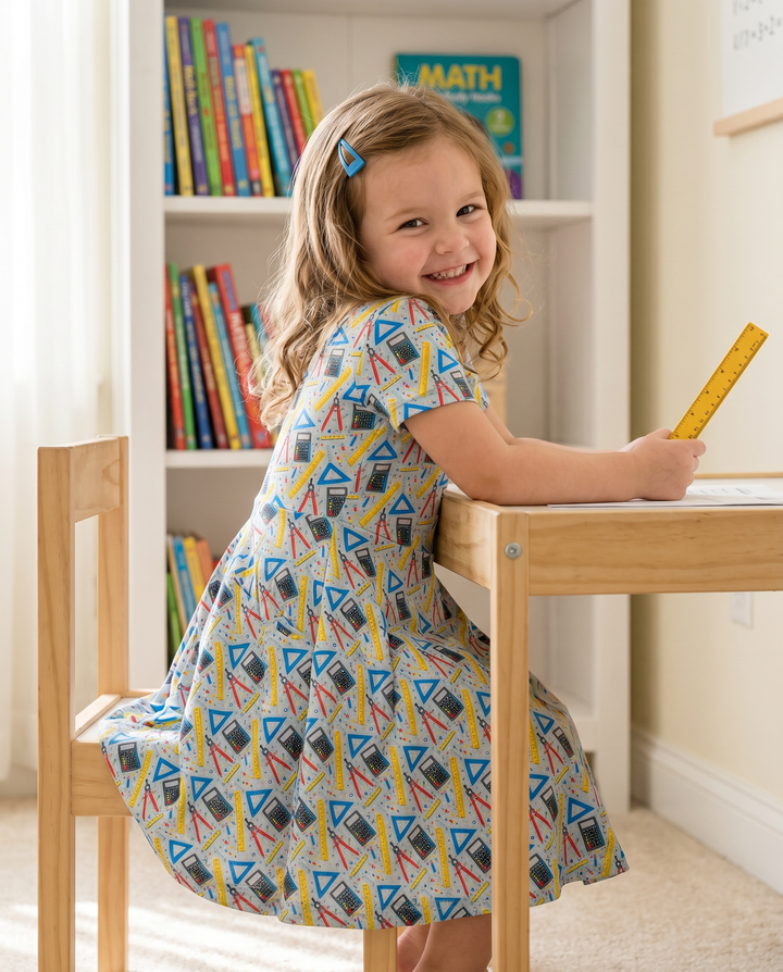 Math Tools Mania Bamboo Twirl Dress