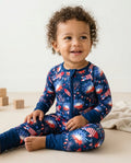 Firework Bamboo Convertible Zippered Romper