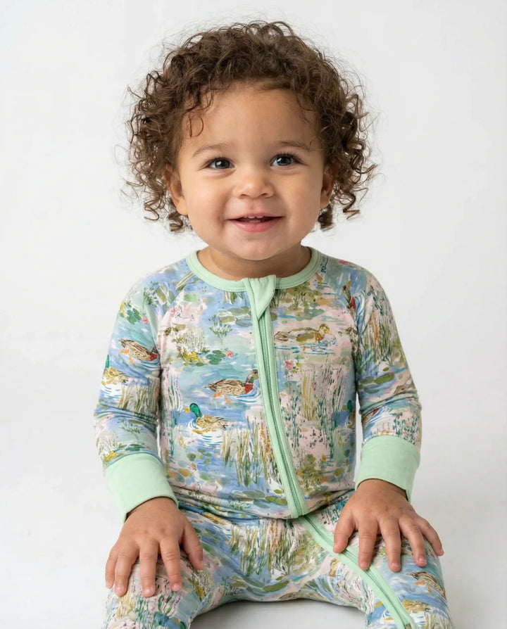 Watercolor Mallard Duck Bamboo Convertible Zippy