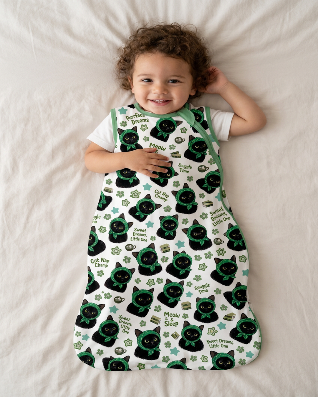 Purrfect Dreams Bamboo Sleep Bag