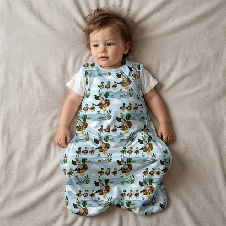 Happy Duckling Swim Bamboo Sleep Bag