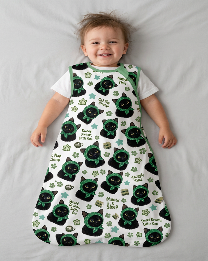 Purrfect Dreams Bamboo Sleep Bag