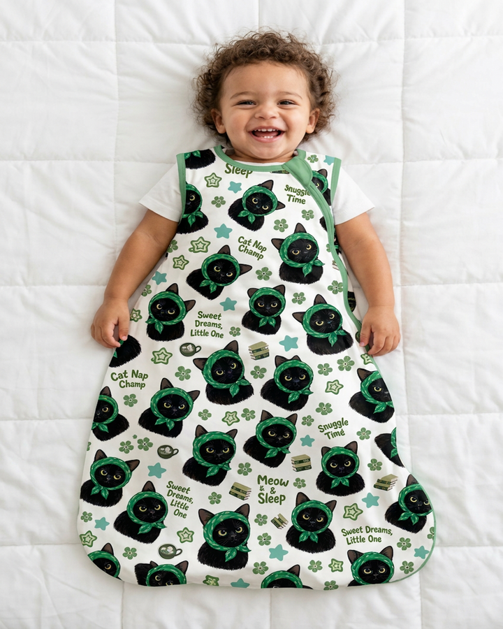 Purrfect Dreams Bamboo Sleep Bag