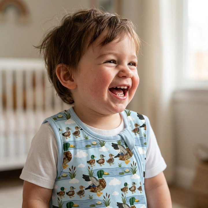 Happy Duckling Swim Bamboo Sleep Bag
