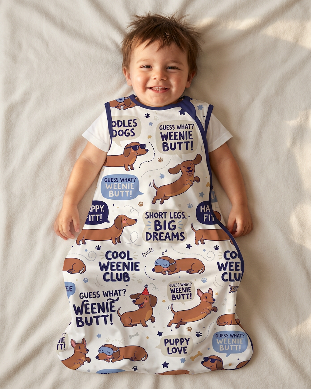 Guess What? Weenie Butt Bamboo Sleep Bag