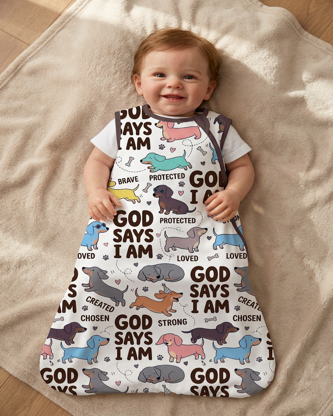 Blessed Little Paws Bamboo Sleep Bag