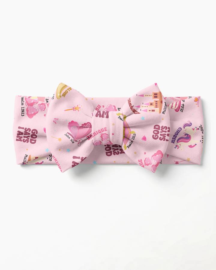 God Says I Am Girl Headband