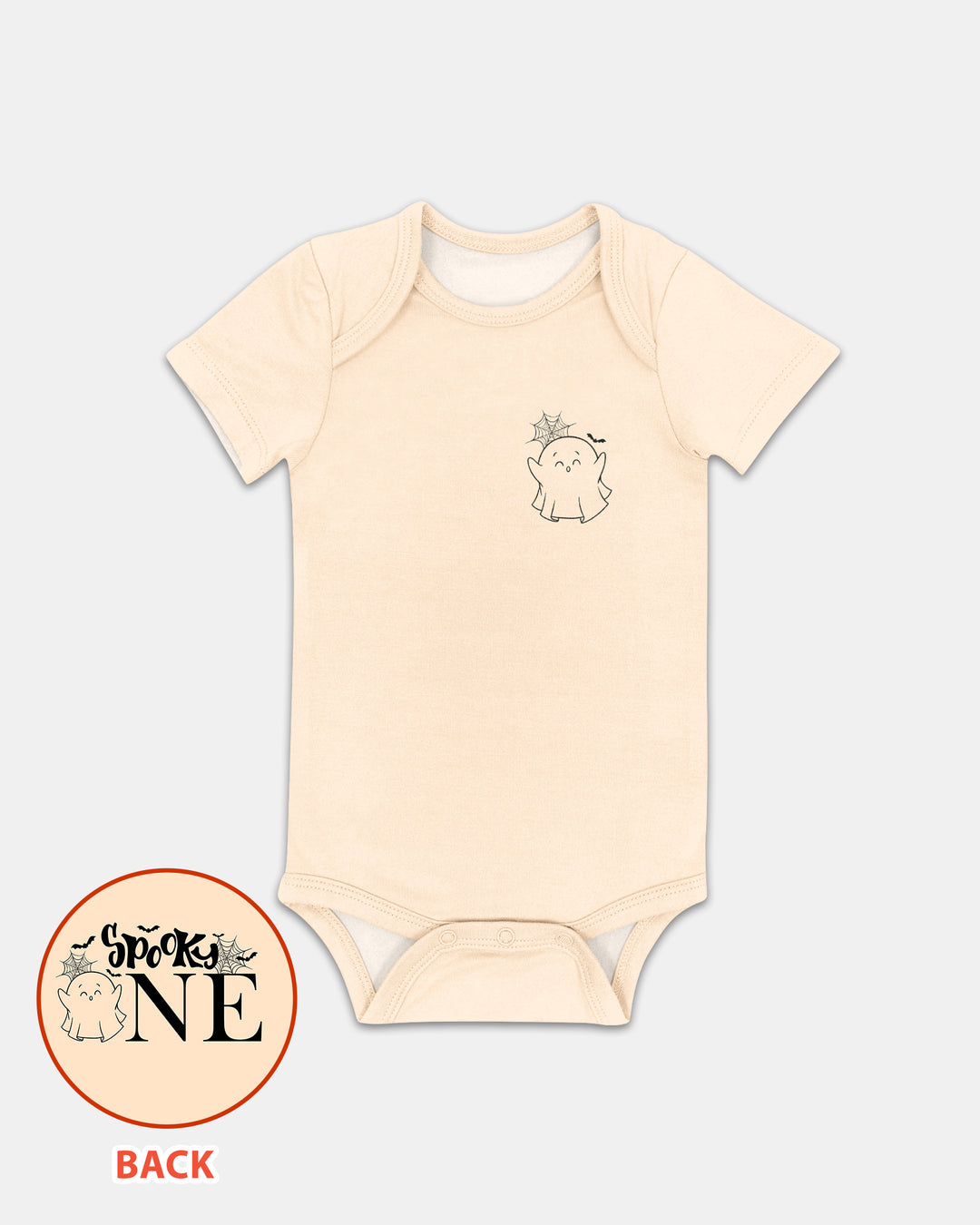 Spooky One Birthday First Birthday Halloween Bamboo Bodysuit