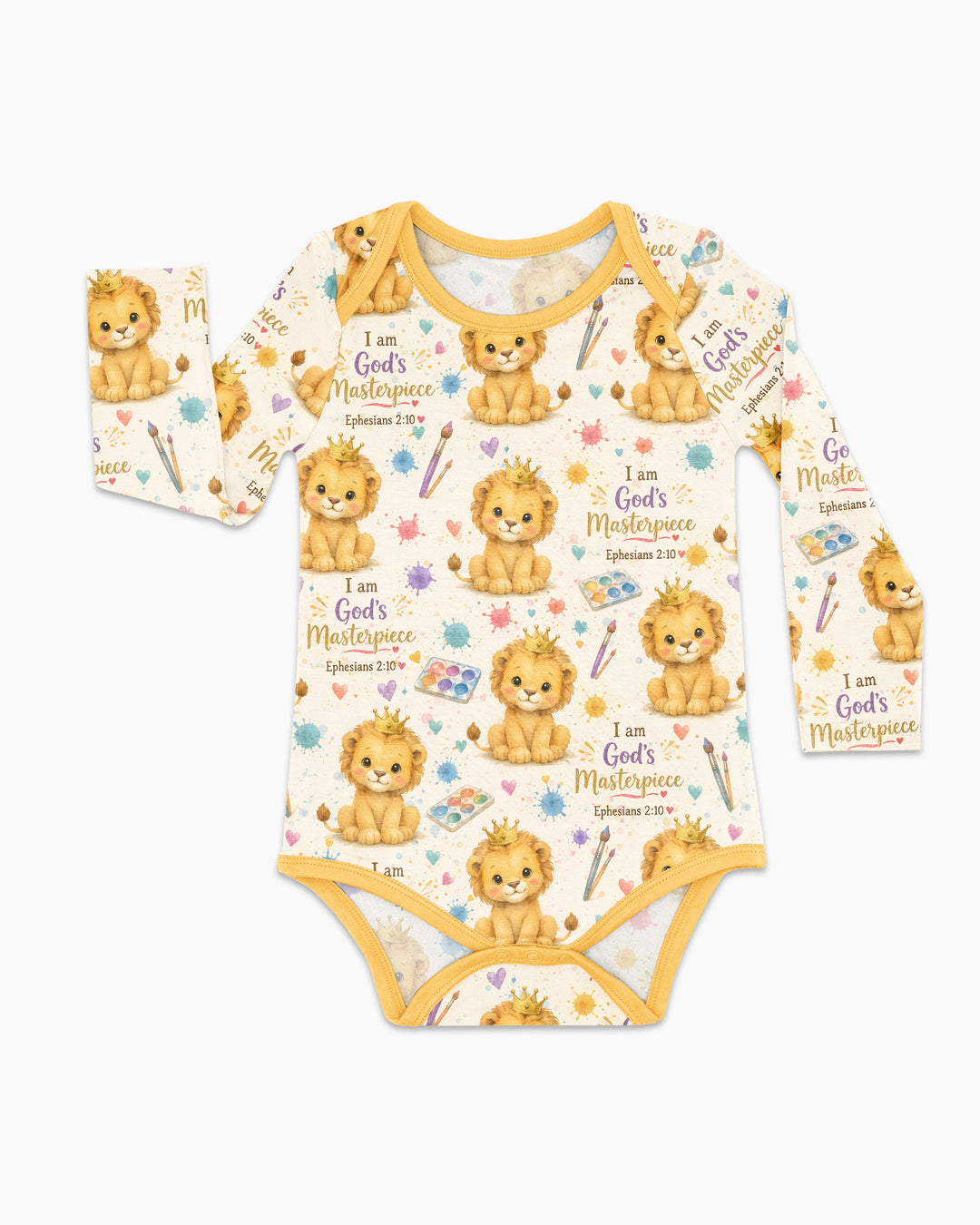 I Am God's Masterpiece Bodysuit