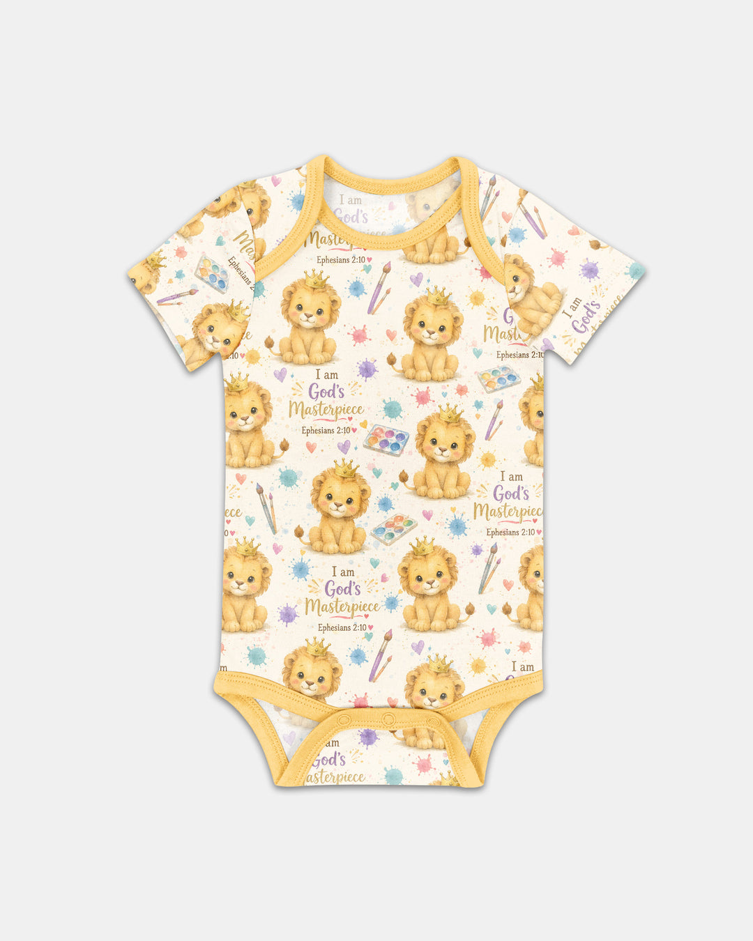 I Am God's Masterpiece Bodysuit