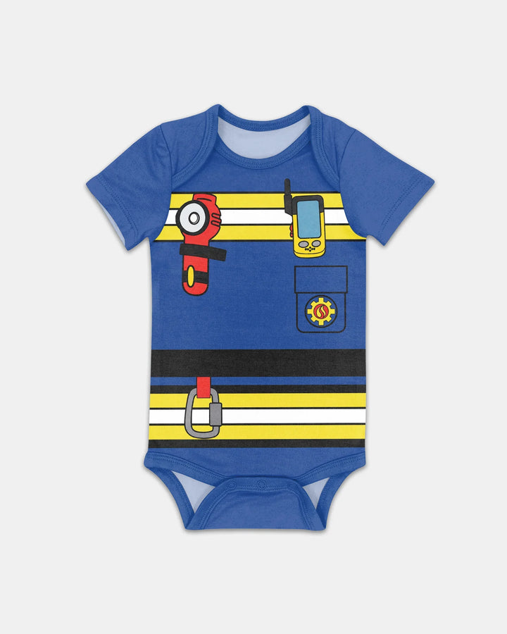 Future Fireman Crew Bamboo Bodysuit