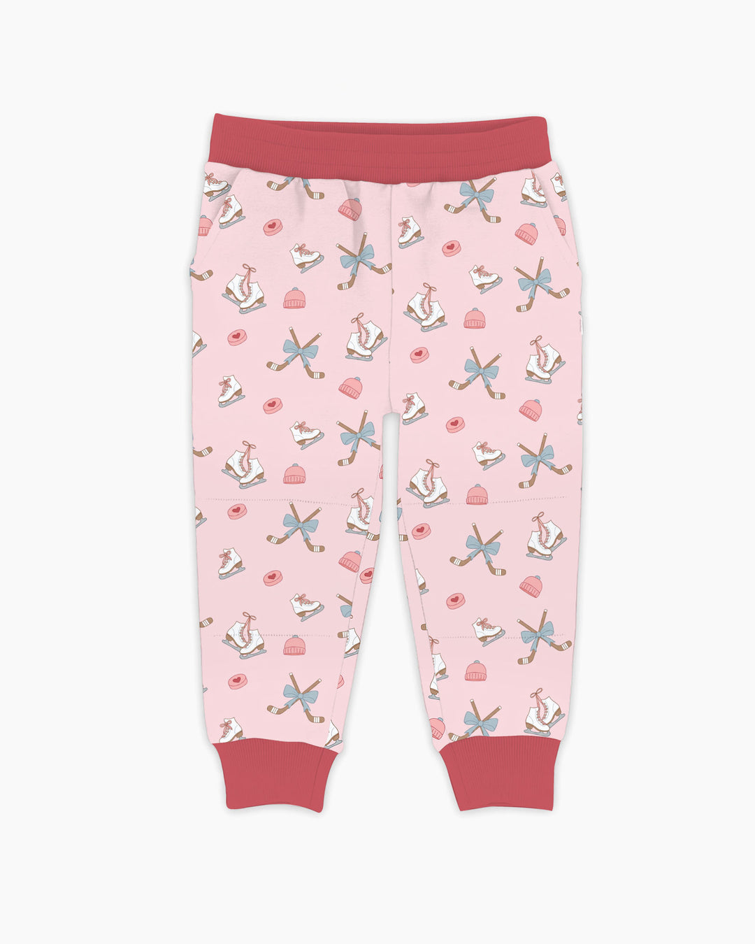 Girly Hockey Pink Bamboo Jogger