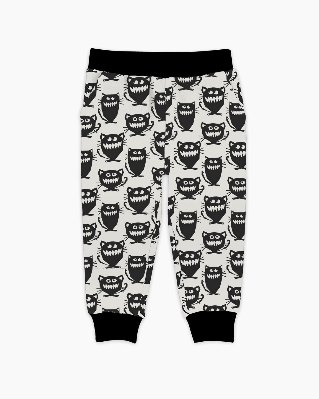 Halloween Monster Cats Bamboo Jogger