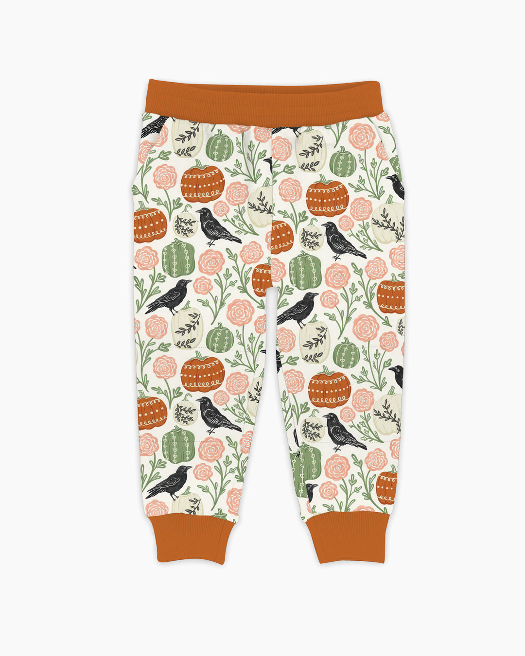 Country Crows with Mums and Pumpkins Bamboo Jogger