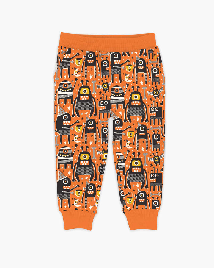 Mid Century Halloween Monster Toss Bamboo Jogger