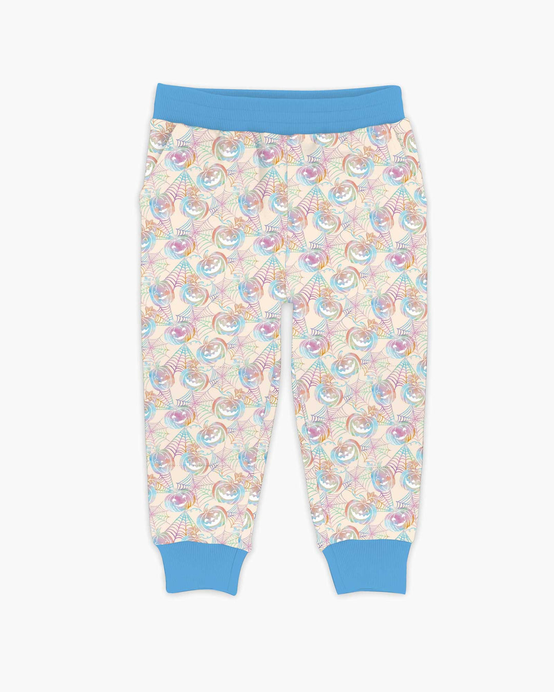 Pastel Halloween Jack O Lanterns Bamboo Jogger