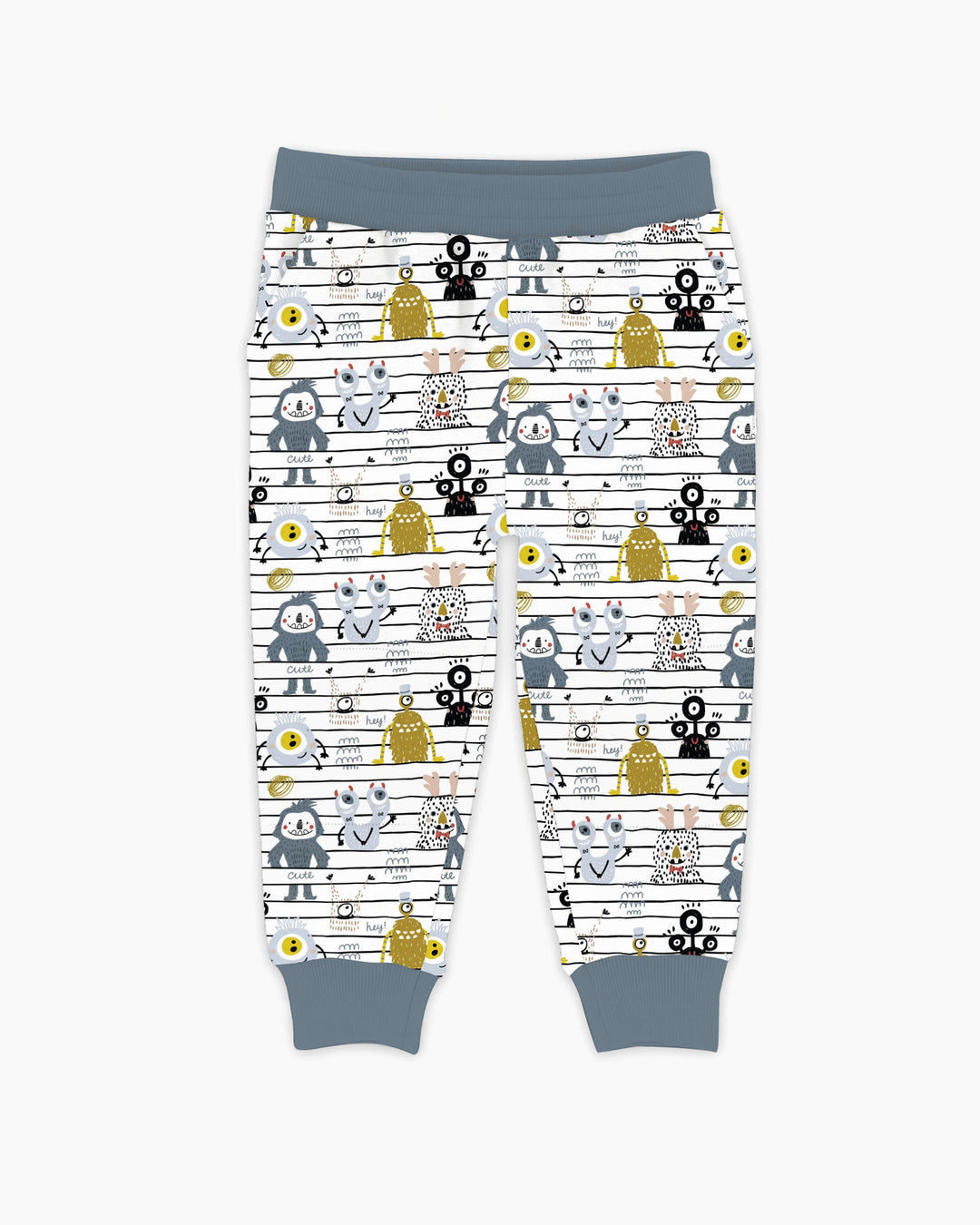 Playful Monster Friends Bamboo Jogger