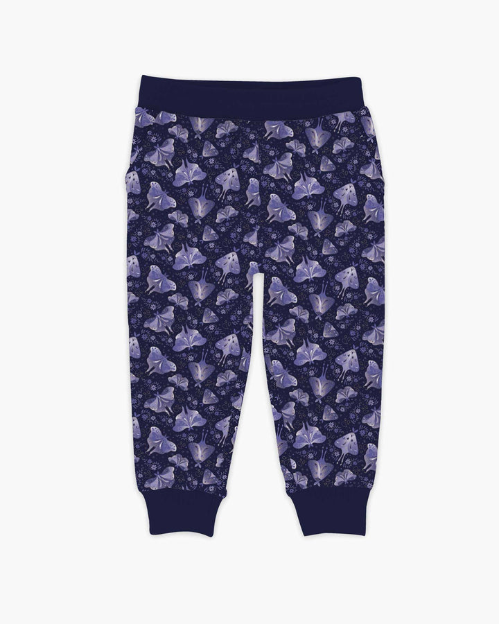 Very Peri Moths Bamboo Jogger